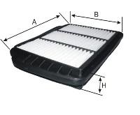 ������ ��������� BIG FILTER GB9526 Mann = C3028