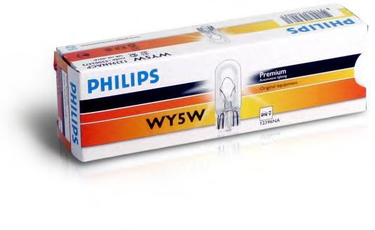 ����� 12V5W WY5W (W2,1x9,5d) PHILIPS ������