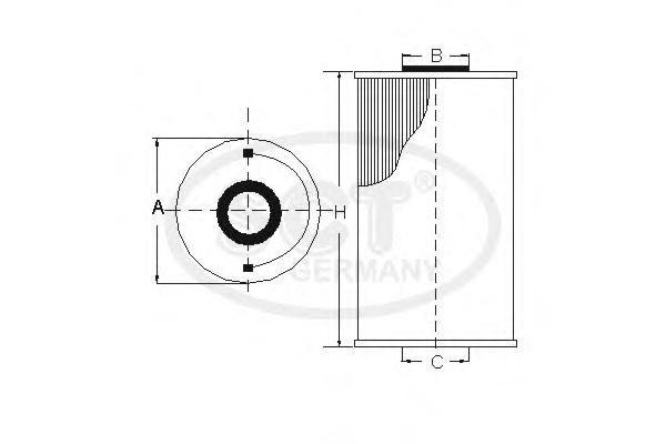 ������ �������� SCT SH431 Mann= H 9325 x