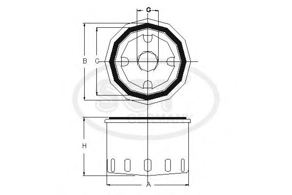 ������ �������� SCT SM121 Mann= W 81180