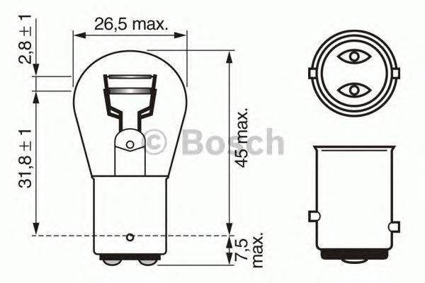 ����� 12V215W BOSCH 1 987 302 202 Pure Light