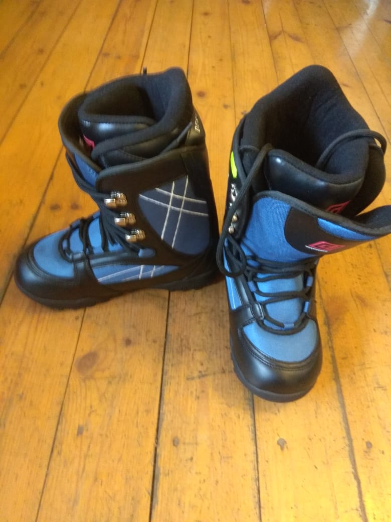 Ботинки сноубордические DESTROYER 37размер цвет черно синий